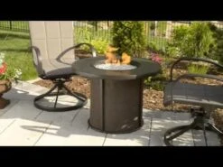 The Outdoor GreatRoom Company SF-32-K Stonefire Gas Fire Table, 32x32-Inches -Empire Spinning Shop 9Ro5Fxri3MM 383