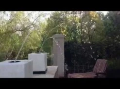 Grand Effects SQxxW16 16x16-Inch Square Wall Mount White Quartz Stone Candelere With Electronic Ignition & LED Lights -Empire Spinning Shop DtMi49ECSQ0 63