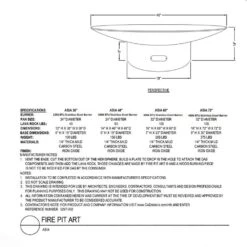 Fire Pit Art Asia 60-Inch Gas Fire Pit -Empire Spinning Shop asia cad a 08 21 2