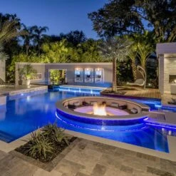 Grand Effects SQxxW16 16x16-Inch Square Wall Mount White Quartz Stone Candelere With Electronic Ignition & LED Lights -Empire Spinning Shop candelere ls e 07 20