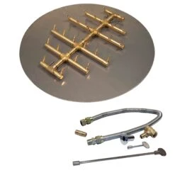 Crossfire By Warming Trends CFBCT-FLKV Match Light Round Tree-Style Brass Gas Fire Pit Burner Kit 29 Crossfire By Warming Trends CFBCT-FLKV Match Light Round Tree-Style Brass Gas Fire Pit Burner Kit -Empire Spinning Shop cfbct240lpfk1 alpl30c