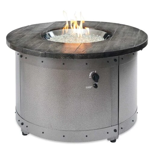 The Outdoor GreatRoom Company ED-20 Edison Round Gas Fire Pit Table, 39.5-Inches 1 The Outdoor GreatRoom Company ED-20 Edison Round Gas Fire Pit Table, 39.5-Inches -Empire Spinning Shop ed 20 config a 08 22