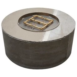 Crossfire By Warming Trends 42-Inch Round Ready-to-Finish Fire Pit Enclosure With Gas Burner Kit