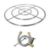 Firegear FG-FRSS-K Stainless Steel Gas Fire Pit Burner Ring Kit -Empire Spinning Shop fg frss k a 04 21