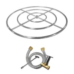 Firegear FG-FRSS-K Stainless Steel Gas Fire Pit Burner Ring Kit