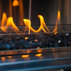 Firegear FG-LOF-SHDMT Line Of Fire Match Light Ignition Gas Fire Pit Burner Kit With Drop Pan & Stainless Steel H-Shaped Burner -Empire Spinning Shop fg lof bhfawf ls a 04 21 1