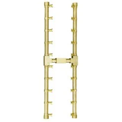 Firegear FG-PSBRH Pro Series Brass H-Shaped Gas Fire Pit Burner