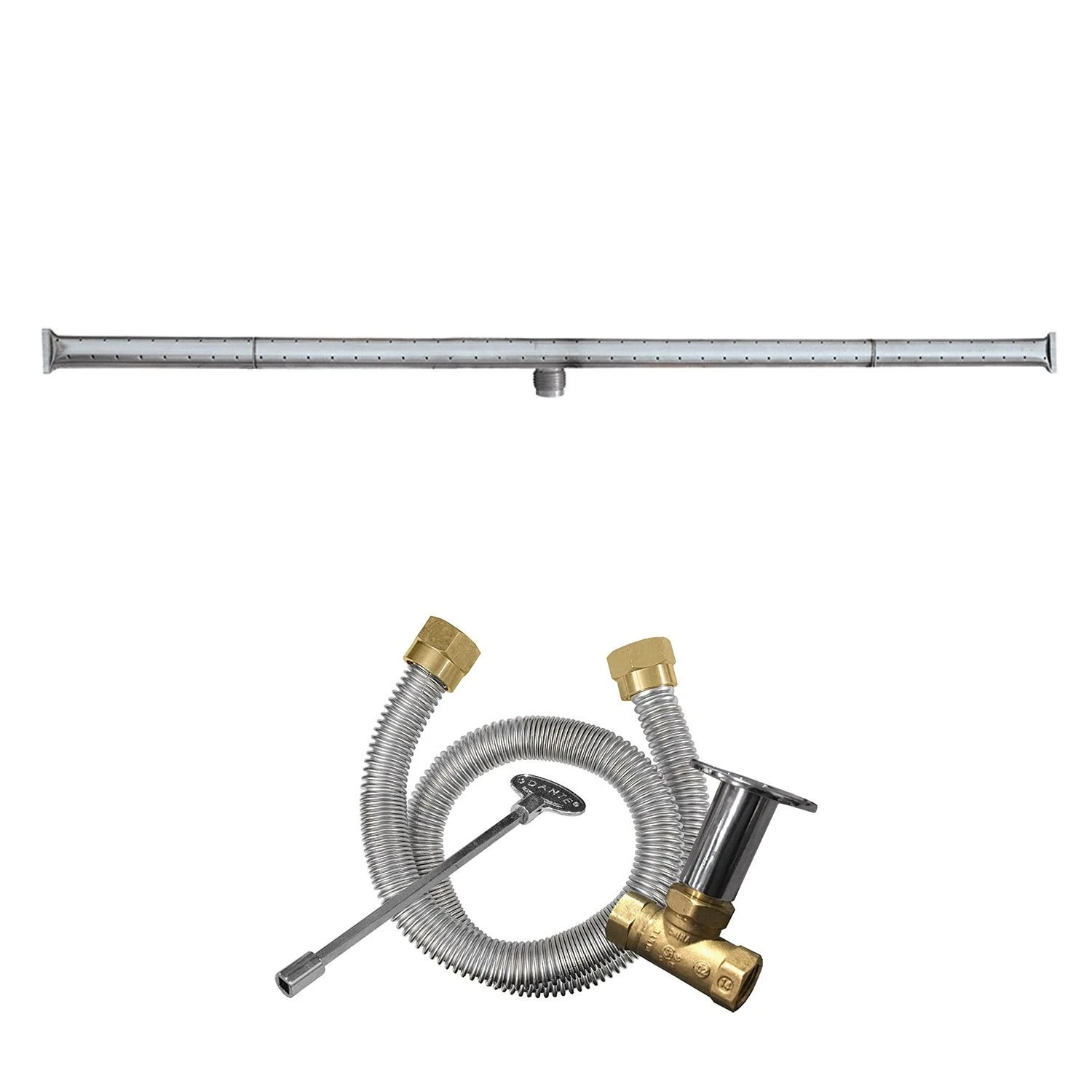 Firegear FG-TSSBK Stainless Steel T-Shaped Gas Fire Pit Burner Kit 3 Firegear FG-TSSBK Stainless Steel T-Shaped Gas Fire Pit Burner Kit