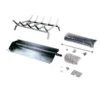 Rasmussen BFH Flaming Ember Stainless Steel Burner And Grate Kit -Empire Spinning Shop flaming ember hearth kit ss