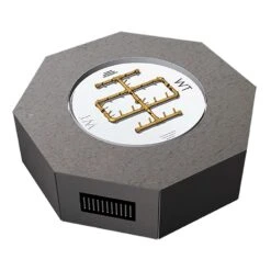 Crossfire By Warming Trends 60-Inch Octagonal Ready-to-Finish Fire Pit Enclosure With Gas Burner Kit