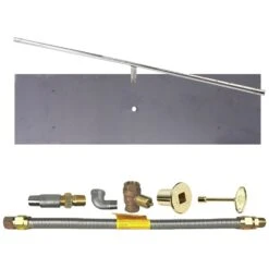 Spotix Linear HPC Match Lit Fire Pit T-Burner Kits -Empire Spinning Shop fps 24trghkit lp msbb a 05 21