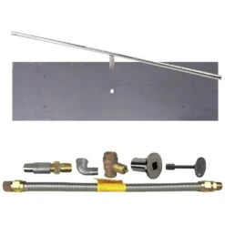 Spotix Linear HPC Match Lit Fire Pit T-Burner Kits -Empire Spinning Shop fps 24trghkit lp mspw a 05 21