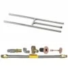Spotix Rectangle HPC Match Lit Fire Pit H-Burner Kits -Empire Spinning Shop fps hbsb18kit lp msac a 05 21