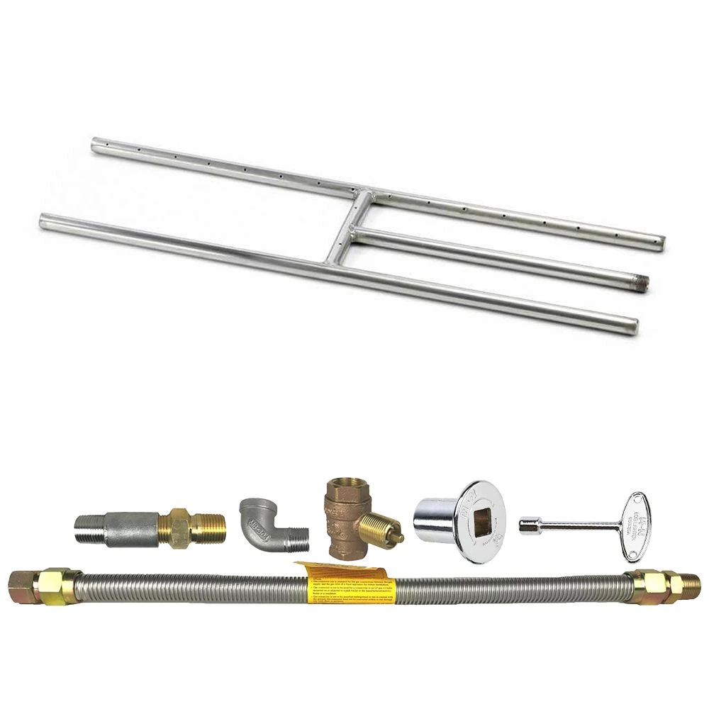 Spotix Rectangle HPC Match Lit Fire Pit H-Burner Kits 15 Spotix Rectangle HPC Match Lit Fire Pit H-Burner Kits - Image 13