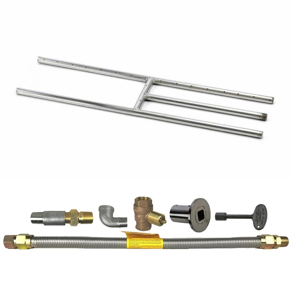 Spotix Rectangle HPC Match Lit Fire Pit H-Burner Kits 16 Spotix Rectangle HPC Match Lit Fire Pit H-Burner Kits - Image 14