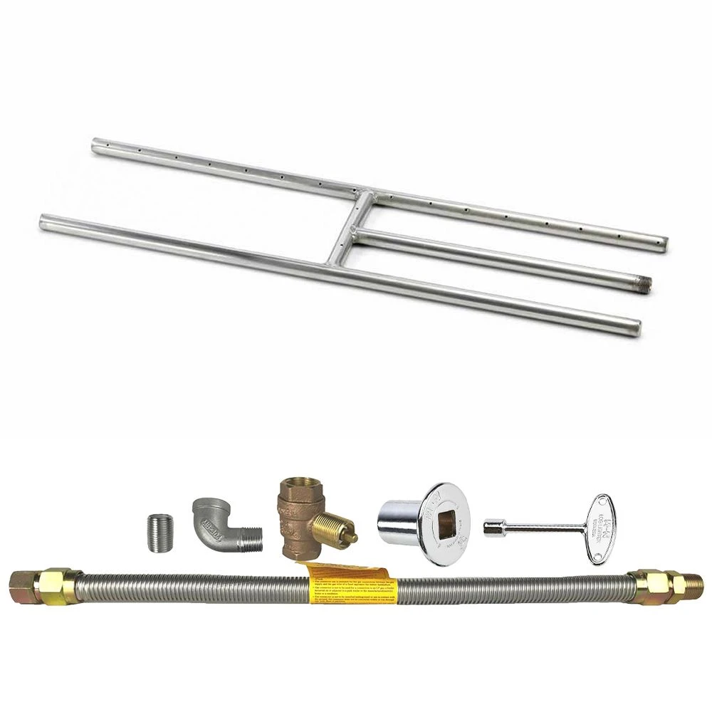 Spotix Rectangle HPC Match Lit Fire Pit H-Burner Kits 19 Spotix Rectangle HPC Match Lit Fire Pit H-Burner Kits - Image 17