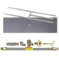 Spotix Rectangle HPC Match Lit Fire Pit H-Burner Kits 41 Spotix Rectangle HPC Match Lit Fire Pit H-Burner Kits -Empire Spinning Shop fps hbsb18kit pan lp msbb a 05 21