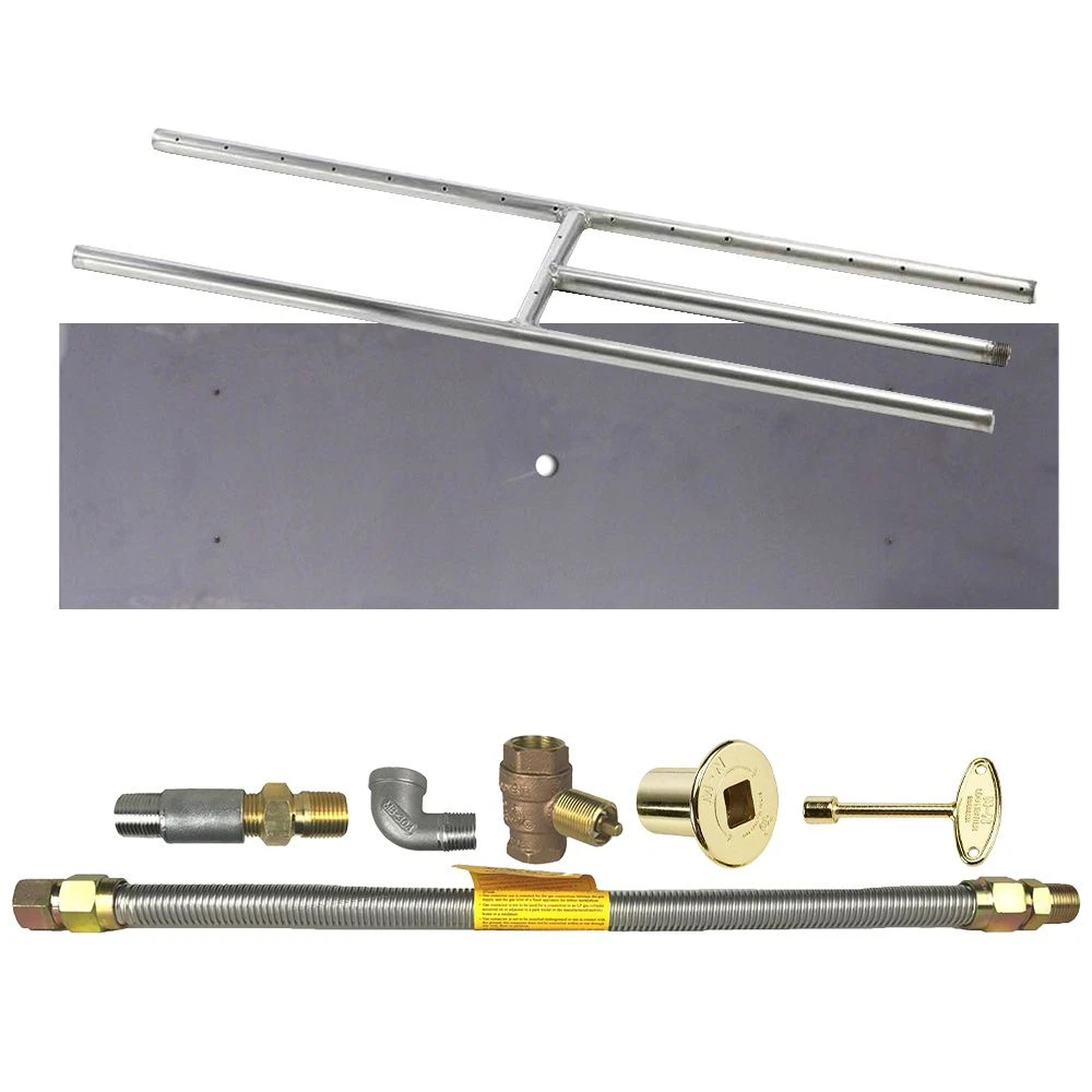 Spotix Rectangle HPC Match Lit Fire Pit H-Burner Kits 22 Spotix Rectangle HPC Match Lit Fire Pit H-Burner Kits - Image 20