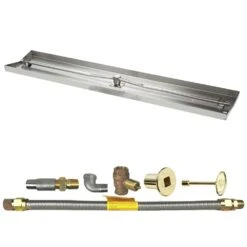 Spotix Linear HPC Match Lit Fire Pit Interlink Burner Kits -Empire Spinning Shop fps linear25x8 lp msbb a 07 23