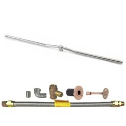 Spotix Linear HPC Match Lit Fire Pit Interlink Burner Kits -Empire Spinning Shop fps ltbss24kit ng msac a 05 21