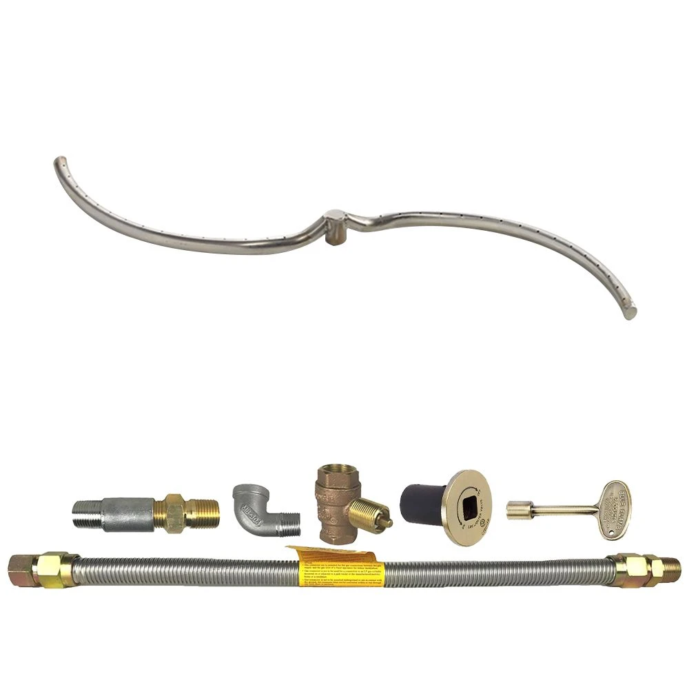 Spotix Rectangle HPC Match Lit Fire Pit S-FIRE Burner Kits 3 Spotix Rectangle HPC Match Lit Fire Pit S-FIRE Burner Kits