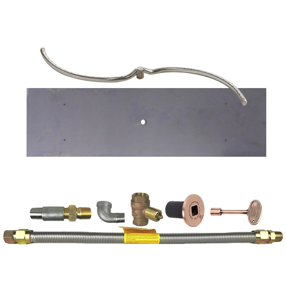 Spotix Rectangle HPC Match Lit Fire Pit S-FIRE Burner Kits 20 Spotix Rectangle HPC Match Lit Fire Pit S-FIRE Burner Kits - Image 18