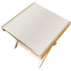 Royal Teak Collection Florida Teak Sling Footrest -Empire Spinning Shop frws