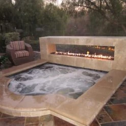 Grand Effects LIAUT12xxIM Linear Inner Mount Stainless Steel Electronic Ignition Gas Fire Pit Burner -Empire Spinning Shop ge linear burner ls d 07 20 1