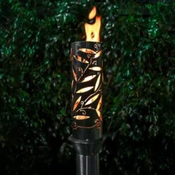 TOP Fires By The Outdoor Plus OPT-TCH15SS Havana TopLite Torch With Stand