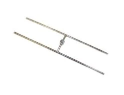 HPC Fire Rectangular Stainless Steel Fire Pit H-burners