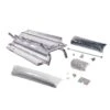 Rasmussen LC-SS Stainless Steel Evening Series Multi-Burner And Grate Kit -Empire Spinning Shop lc ss hearth kit