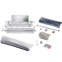 Rasmussen LD TimberFire Series Stainless Steel Multi-Burner And Grate Kit