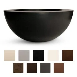 Grand Effects FPLEGCON48 Legacy 48-Inch Round Concrete Gas Fire Pit