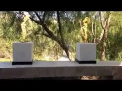 Grand Effects SQxxF16 16x16-Inch Square Floor Mount White Quartz Stone Candelere With Electronic Ignition & LED Lights 16 Grand Effects SQxxF16 16x16-Inch Square Floor Mount White Quartz Stone Candelere With Electronic Ignition & LED Lights -Empire Spinning Shop lhg6MqEdObI 61