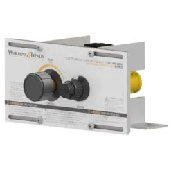 Crossfire By Warming Trends 60x60-Inch Square Ready-to-Finish Fire Pit Enclosure With Gas Burner Kit -Empire Spinning Shop merc config a 04 23 9