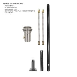 TOP Fires By The Outdoor Plus OPT-TPK13x Tropical Torch Complete Set -Empire Spinning Shop ng complete torch kit a 11 21 5