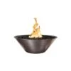 TOP Fires By The Outdoor Plus Remi 31-Inch Round Copper Gas Fire Bowl -Empire Spinning Shop opt 31rcfoxx
