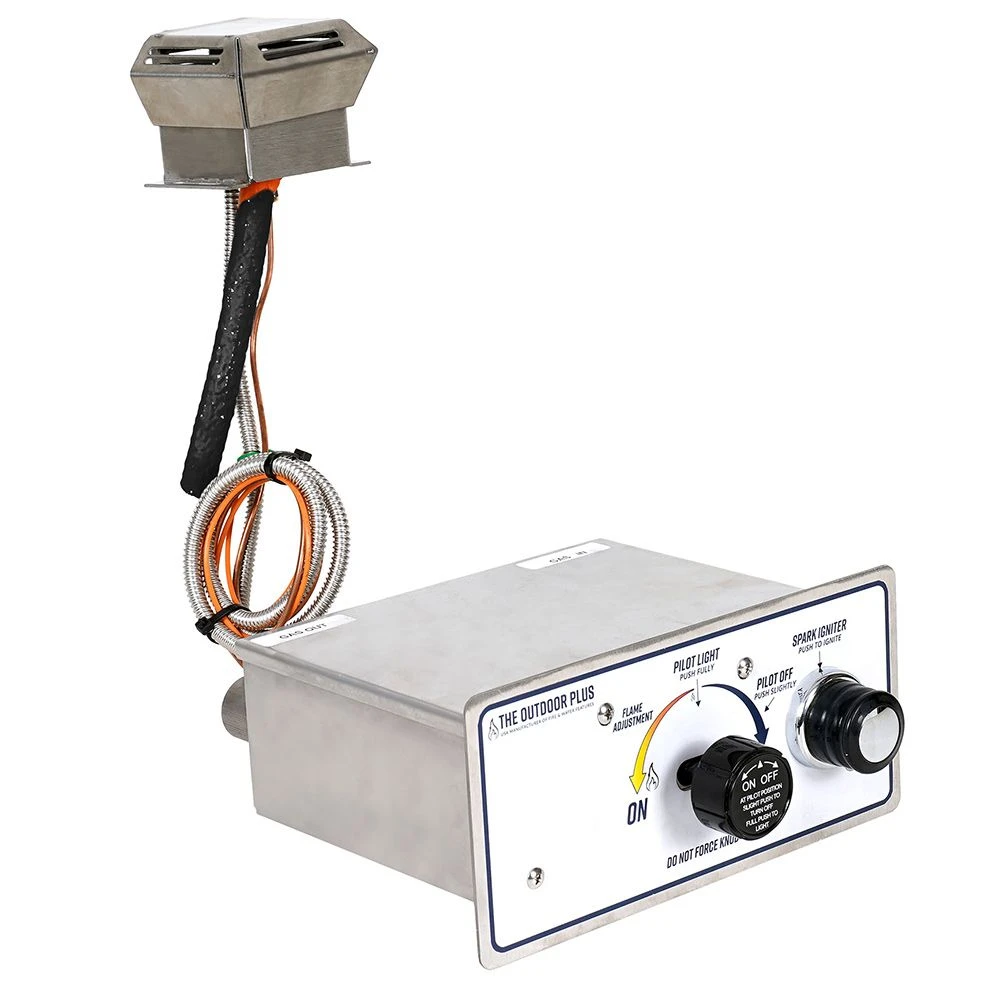 TOP Fires By The Outdoor Plus Eaves 48x10-Inch Linear Stainless Steel Gas Fire Pit 7 TOP Fires By The Outdoor Plus Eaves 48x10-Inch Linear Stainless Steel Gas Fire Pit - Image 5