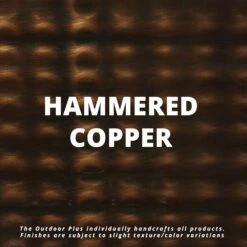 TOP Fires By The Outdoor Plus Calabasas Linear Copper Gas Fire Pit