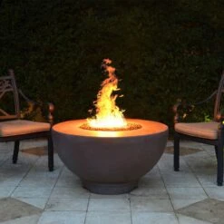 TOP Fires By The Outdoor Plus Sienna 37-Inch Round Concrete Gas Fire Pit 23 TOP Fires By The Outdoor Plus Sienna 37-Inch Round Concrete Gas Fire Pit -Empire Spinning Shop opt rf37x ls a 10 21