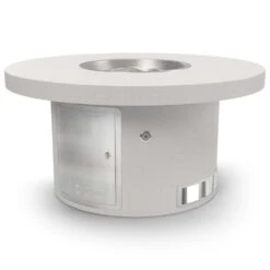 The Outdoor Plus OPT-RRL72 Ready-to-Finish Round Fire Pit Table Kit, 72-Inch