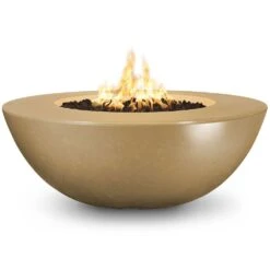 TOP Fires By The Outdoor Plus Sedona Wide Ledge Concrete Gas Fire Pit 25 TOP Fires By The Outdoor Plus Sedona Wide Ledge Concrete Gas Fire Pit -Empire Spinning Shop opt sedwl48 brn a 09 21