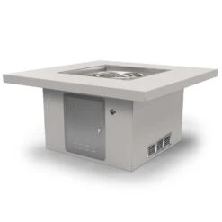 The Outdoor Plus OPT-ST36 Ready-to-Finish Square Fire Pit Table Kit, 36x36-Inch