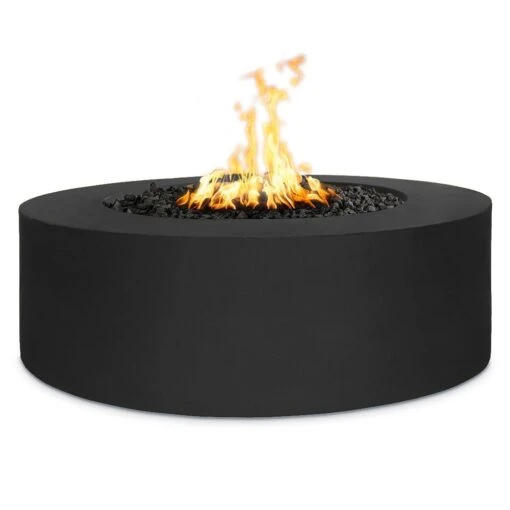 TOP Fires By The Outdoor Unity 60x24-Inch Round Powder Coated Steel Gas Fire Pit 3 TOP Fires By The Outdoor Unity 60x24-Inch Round Powder Coated Steel Gas Fire Pit -Empire Spinning Shop opt unypc48 blk a 09 21 5