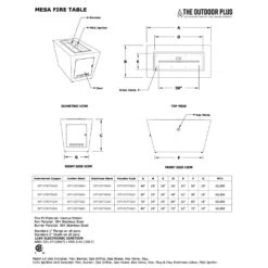 TOP Fires By The Outdoor Plus Mesa 60x24-Inch Linear Stainless Steel Gas Fire Pit 8 TOP Fires By The Outdoor Plus Mesa 60x24-Inch Linear Stainless Steel Gas Fire Pit -Empire Spinning Shop opt xxtt4824 specs a 08 21 4