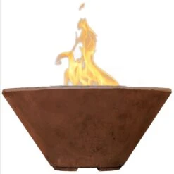 Prism Hardscapes Verona Concrete Gas Fire Bowl, 32.5-Inch -Empire Spinning Shop ph 437 fb caf a 05 23 2