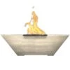 Prism Hardscapes Lombard Concrete Gas Fire Bowl, 29x29-Inch -Empire Spinning Shop ph 439 fb coa a 04 22