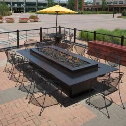 Spotix Rectangle HPC Match Lit Fire Pit H-Burner Kits 31 Spotix Rectangle HPC Match Lit Fire Pit H-Burner Kits -Empire Spinning Shop spotix h burner ls d 06 21 1