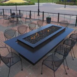 Spotix Rectangle HPC Match Lit Fire Pit H-Burner Kits 32 Spotix Rectangle HPC Match Lit Fire Pit H-Burner Kits -Empire Spinning Shop spotix h burner ls f 06 21 1