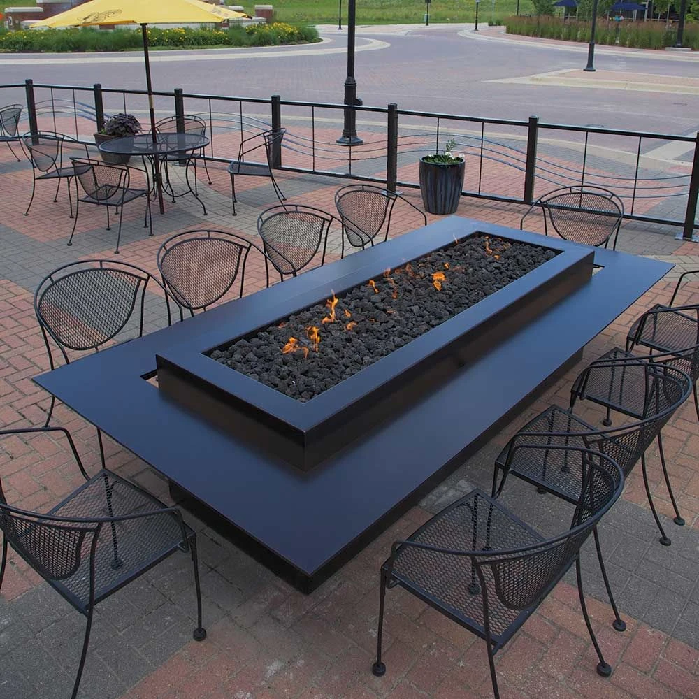 Spotix Rectangle HPC Match Lit Fire Pit H-Burner Kits 13 Spotix Rectangle HPC Match Lit Fire Pit H-Burner Kits - Image 11